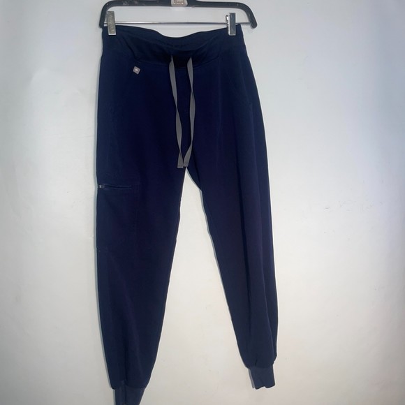 figs technical collection navy blue nursing jogger pants size(xs) - Picture 1 of 7